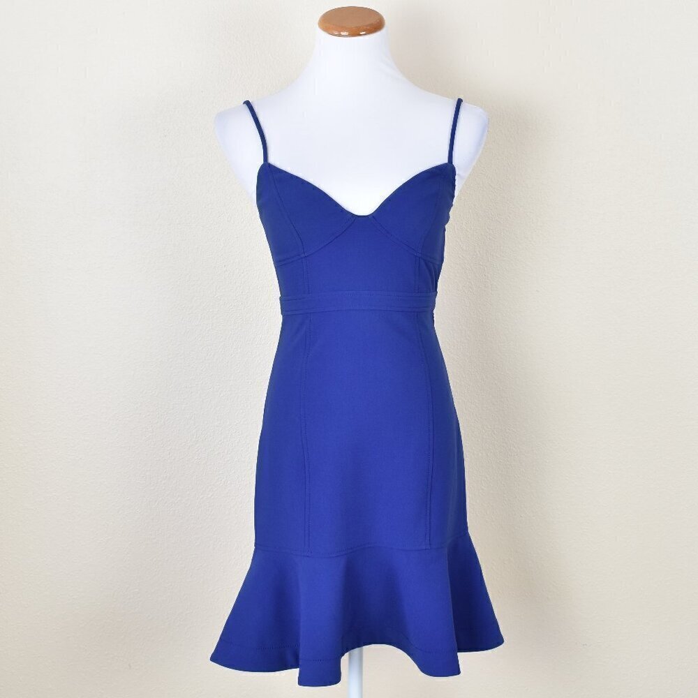 Likely Lillie Bustier Flounce Ruffle Mini Dress - 0